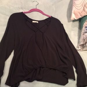 Long sleeve blouse